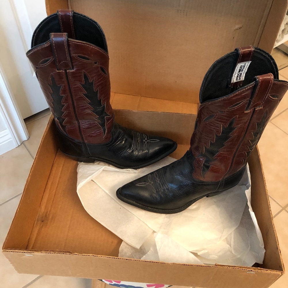 Code West leather boots